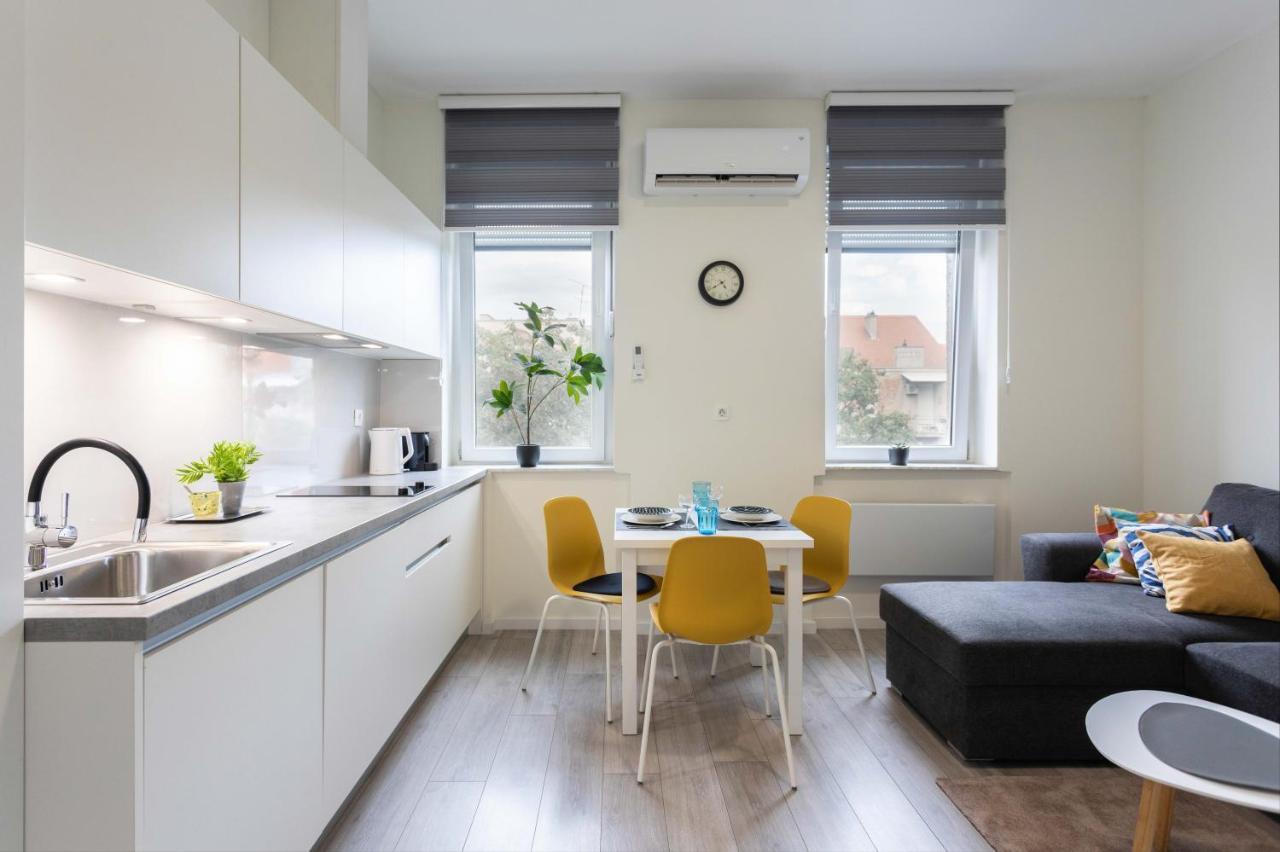 Bright And Modern Apartments In City Center Zágráb Kültér fotó