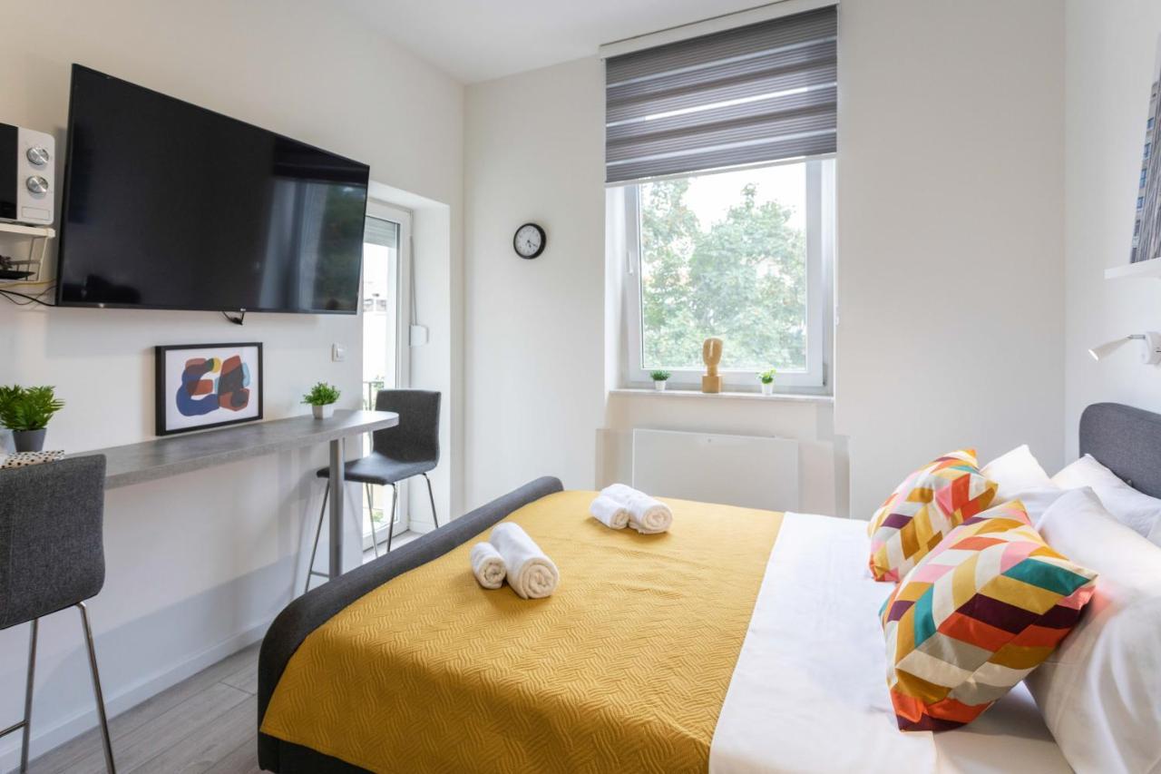 Bright And Modern Apartments In City Center Zágráb Kültér fotó