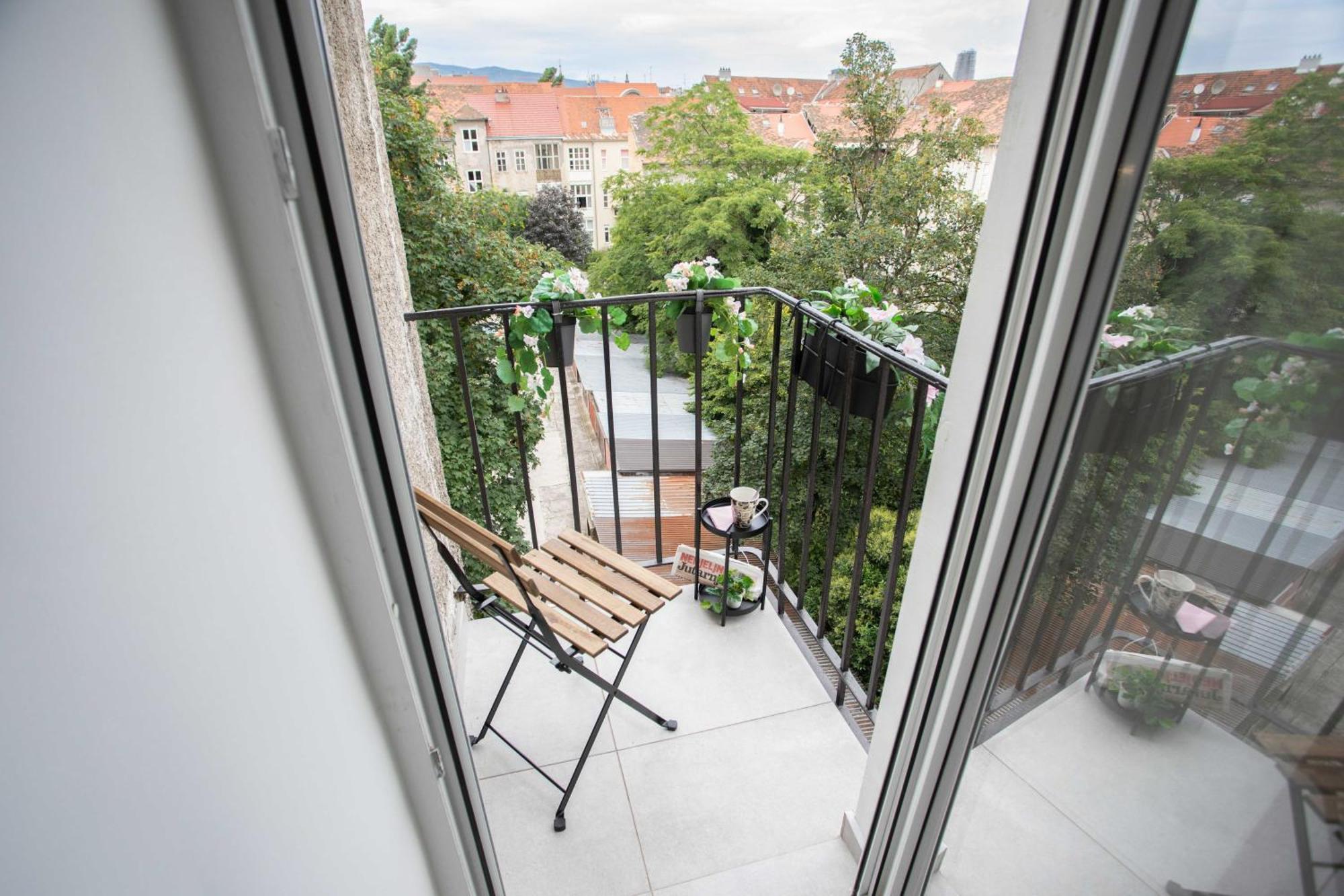 Bright And Modern Apartments In City Center Zágráb Kültér fotó